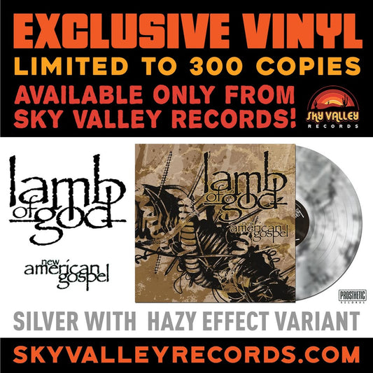 Lamb og God - New American Gospel - Sky Valley Exclusive  Silver Haze  Vinyl - LP