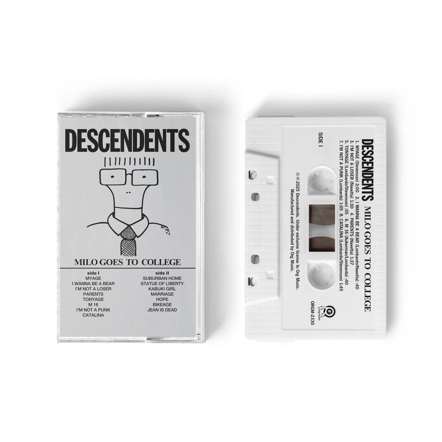 Descendents - Milo Goes to College - Cassette