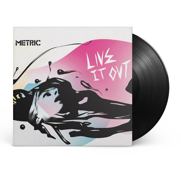 Metric - Live It Out  - Black Vinyl - LP