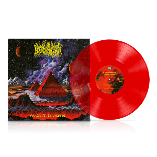 Blood Incantation – Absolute Elsewhere - 180 Gram Transparent Red Vinyl W/ Poster - LP