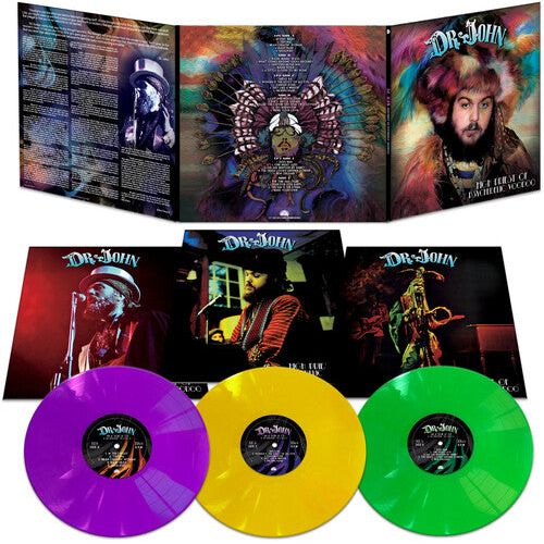 Dr. John – High Priest Of Psychedelic Voodoo - Tri Color  -  3XLP