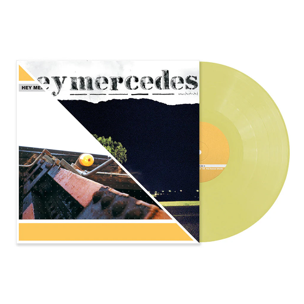 Hey Mercedes  -  Unorchestrated - Clear Yellow - LP