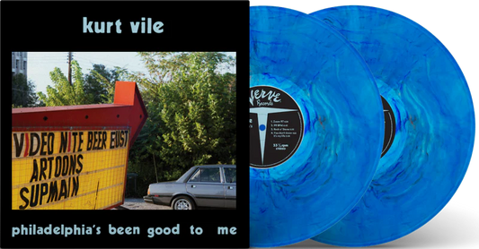 Kurt Vile - Philadelphia's Been Good To Me (Indie Exclusive Schuylkill River Blue - 2XLP