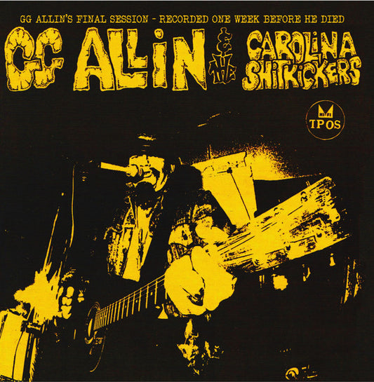 GG Allin & The Carolina Shitkickers – Layin' Up With Linda - Color Vinyl - 7"