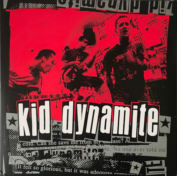 Kid Dynamite - S/T - Clear with Black - LP