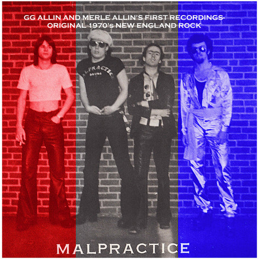 GG + Merle Allin - Malpractice – 7"