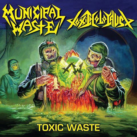 Municipal Waste/Toxic Holocaust - Toxic Waste - Colored Vinyl - LP