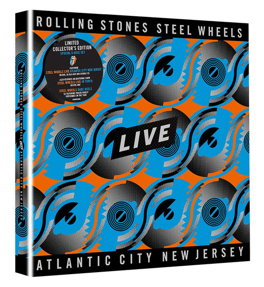 Rolling Stones – Steel Wheels Live Atlantic City New Jersey -  2XDVD/BLU RAY/3XCD