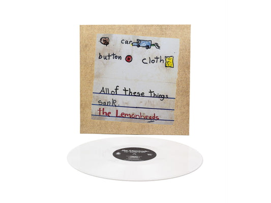 The Lemonheads - Car Button Cloth - 30th Anniversary Edition White Vinyl - LP