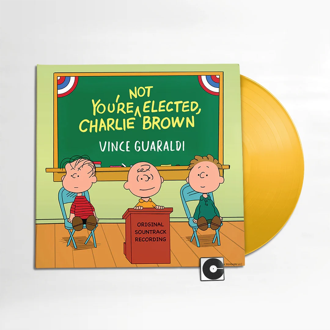 Vince Guaraldi - You're Not Elected, Charlie Brown - Woodstock Yellow Vinyl - LP