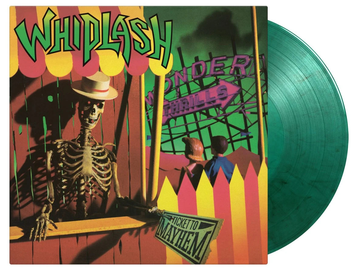 Whiplash -  Ticket to Mayhem - 180 Gram Green Vinyl / Individually Numbered - LP