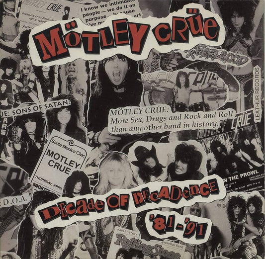 Mötley Crüe – Decade Of Decadence '81-'91 (IMPORT)