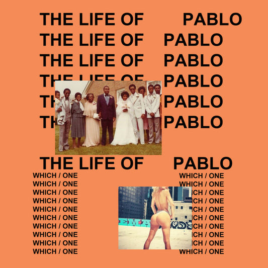 KANYE WEST - THE LIFE OF PABLO - LIMITED COLOR VINYL UK IMPORT - 2XLP