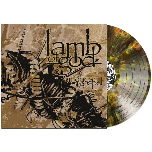 [PRE-ORDER] Lamb Of God - New American Gospel - (Clear Black W/ White/Gold Spatter) - LP - $32.98