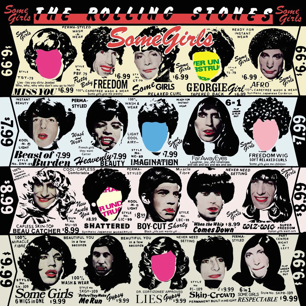 rolling stones some girls (未開封HQ-180重量盤) Rolling Stones – Some Girls -180 Gram Vinyl Half-Speed Master- LP