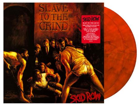 Skid Row ‎– Slave To The Grind (ORANGE/BLACK MARBLED) 2LP