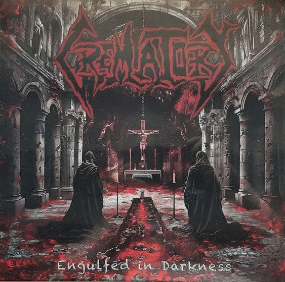Crematory – Engulfed In Darkness -(BLOODY RED MARBLED VINYL) - LP