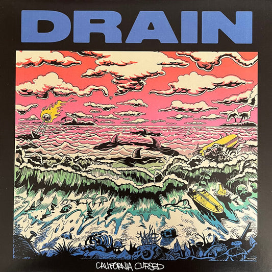 Drain – California Cursed - LP