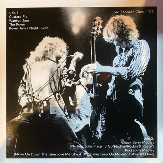 Led Zeppelin – Led Zeppelin Circa. 1975 (LIMITED UK COLOR VINYL IMPORT) &nbsp;- LP