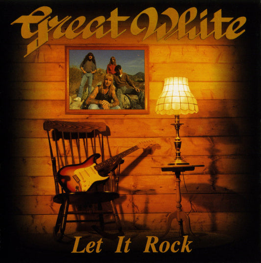Great White – Let It Rock - Color Vinyl Uk Import - 2LP