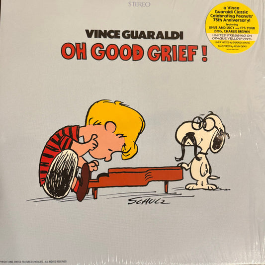 Vince Guaraldi – Oh, Good Grief! (OPAQUE YELLOW VINYL) - LP