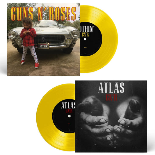 Guns n Roses - Nothin/Atlas - Yellow Vinyl - 7"