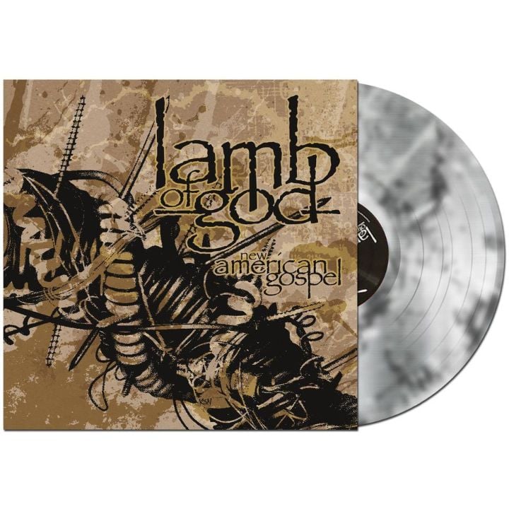 [PRE-ORDER] Lamb Of God - New American Gospel (Silver/Hazy Effect Vinyl) - LP