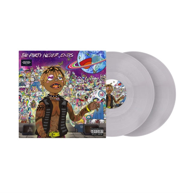 Juice WRLD- Party Never Ends (Indie Metallic Glacier Vinyl) - 2LP