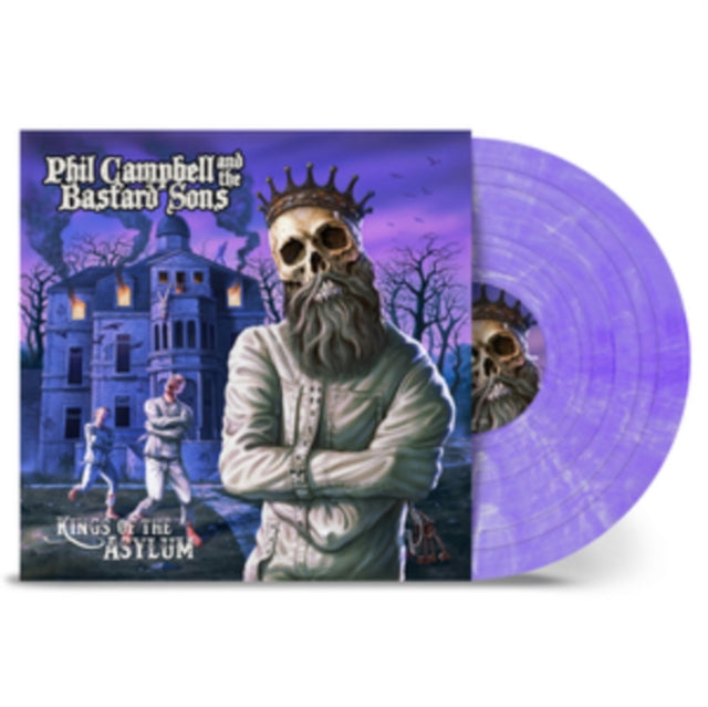 Phil Campbell & The Bastard Sons – King Of The Asylum (WHITE/PURPLE) - LIMITED TO 500