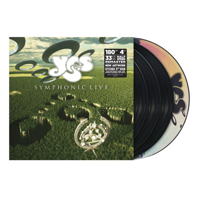 YES -SYMPHONIC LIVE [LIMITED EDITION 180G/4LP/HALF-SPEED)