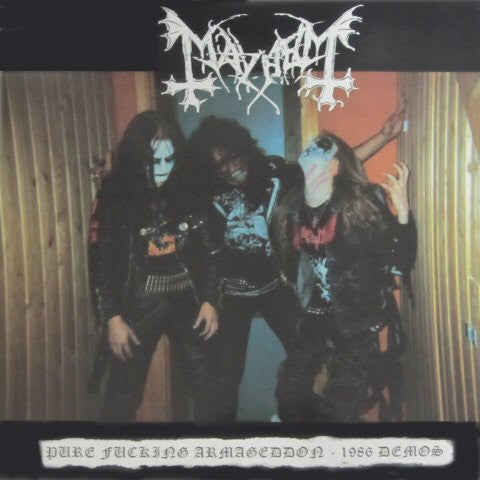Mayhem – Pure Fucking Armageddon - 1986 Demos (LIMITED UK COLOR VINYL IMPORT) - LP -