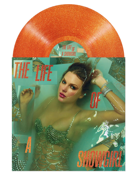 Taylor Swift - Life of a Showgirl - Sweat n Vanilla Perfume Portifino Orange Glitter- LP
