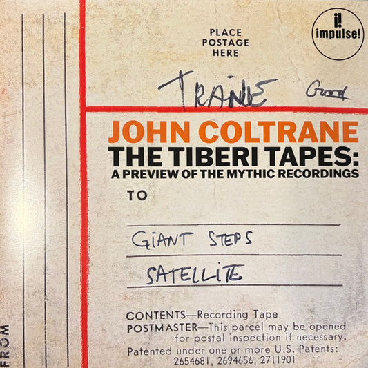 John Coltrane – The Tiberi Tapes: A Preview Of The Mythic Recordings (RSD 2026) - LP