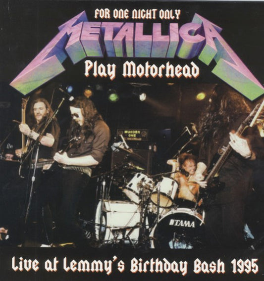 Metallica – Live At Lemmy's Birthday Bash 1995 - (LIMITED UK COLOR VINYL IMPORT) - LP -