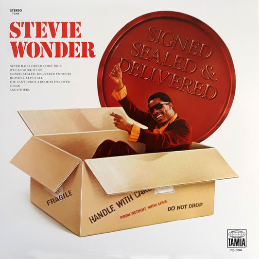 Stevie Wonder – Signed Sealed & Delivered - LP