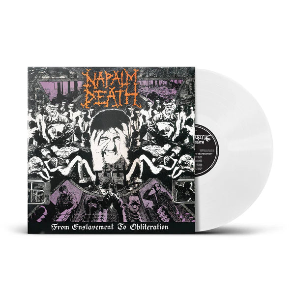 Napalm Death – From Enslavement To Obliteration - (WHITE) LP