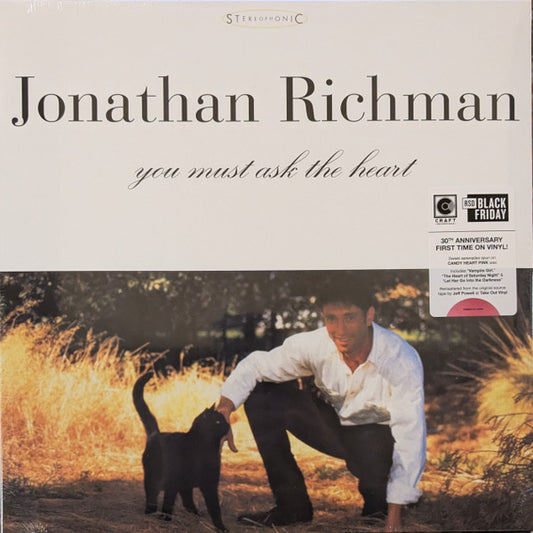 Jonathan Richman ‎– You Must Ask The Heart (PINK VINYL) - BLACK FRIDAY RSD