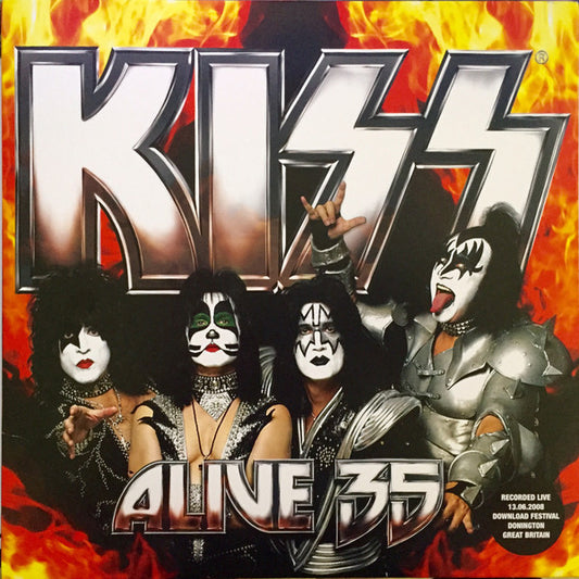 Kiss – Alive 35 (LIMITED UK COLOR IMPORT) - 3LP