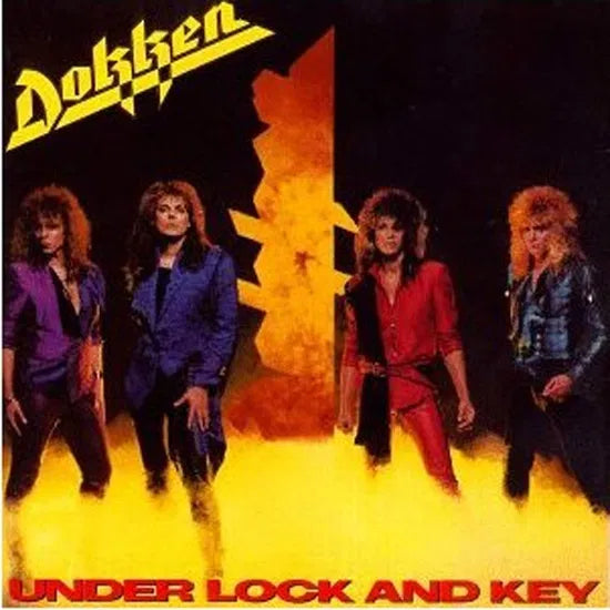 Dokken – Under Lock And Key - YELLOW VINYL - LP