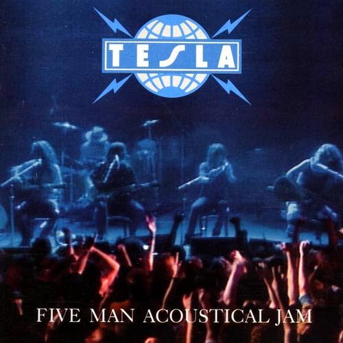 Tesla – Five Man Acoustical Jam - (LIMITED UK COLOR VINYL IMPORT) - 2XLP