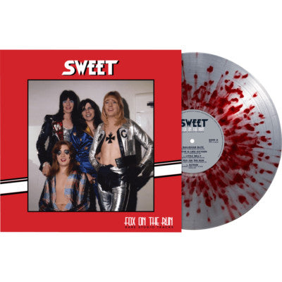 The Sweet – Fox On The Run (Rare Studio Tracks) - Silver/Red Platter - LP