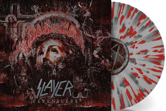 Slayer - Repentless (Clear Silver Red Splatter Vinyl) LP