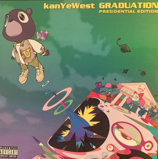 Kanye West – Graduation- PRESIDENTIAL EDITION (LIMITED UK COLOR VINYL IMPORT) - 2LP
