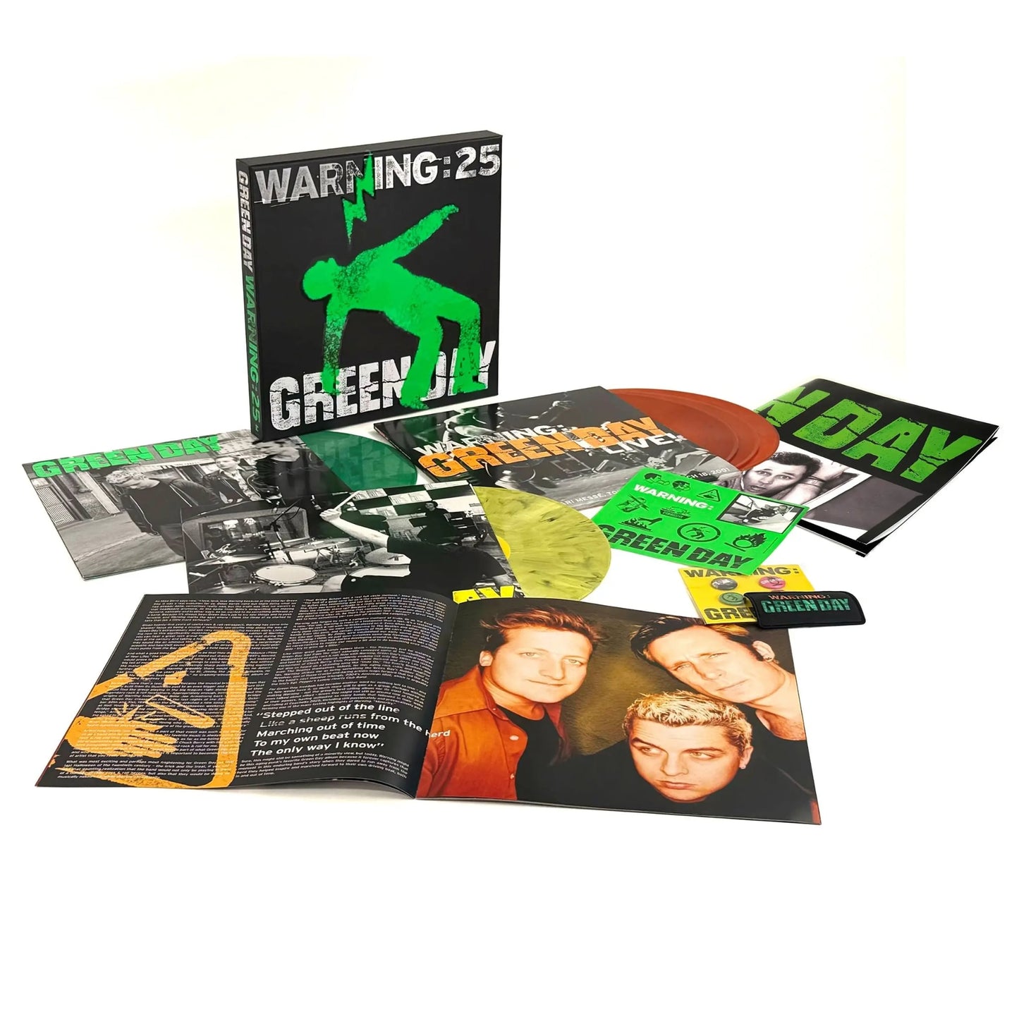 Green Day - Warning - 25th Anniversary Indie Exclusive Color Vinyl/Numbered