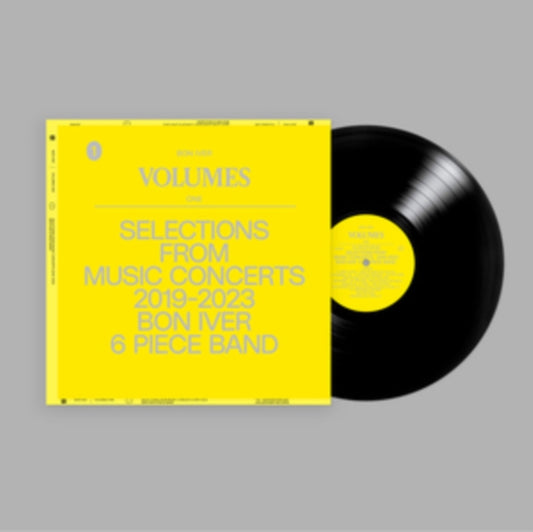 BON IVER -VOLUMES: ONE - SELECTIONS FROM MUSIC CONCERTS 2019-2023 LP $24.98