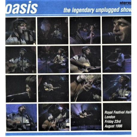 Oasis – The Legendary Unplugged Show (LIMITED UK VINYL IMPORT) - LP