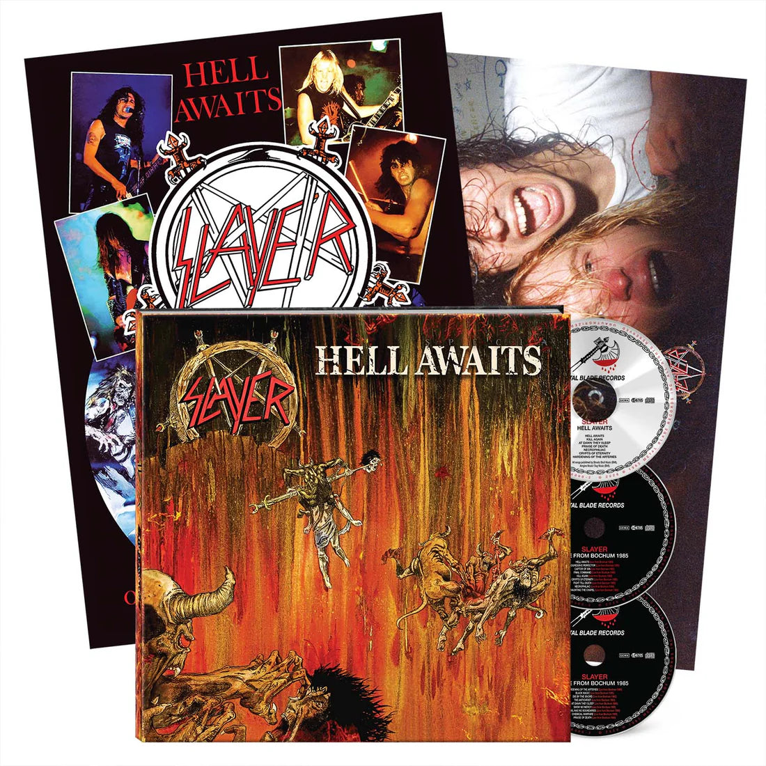 Slayer "Hell Awaits (40th Anniversary Edition - 3CD Earbook)