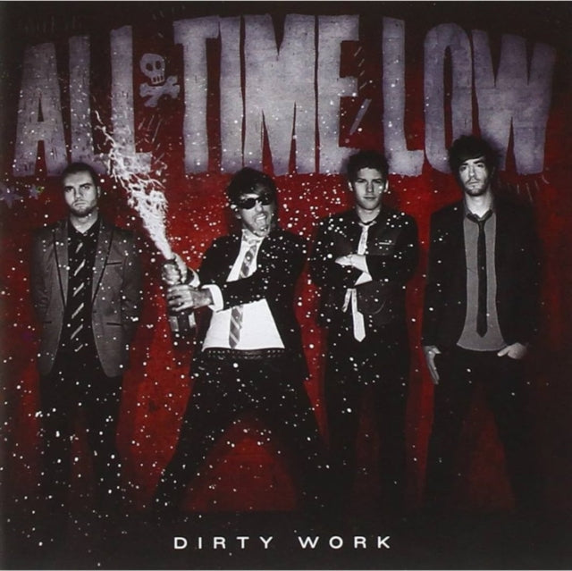 ALL TIME LOW - DIRTY WORK (POOL WATER BLUE WITH GUITAR SPLATTER VINYL)