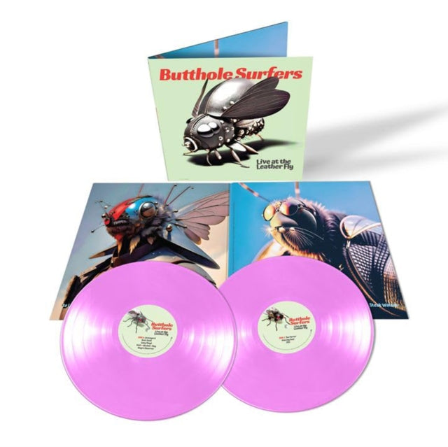 Butthole Surfers – Live At The Leather Fly - Pink Vinyl -  2LP