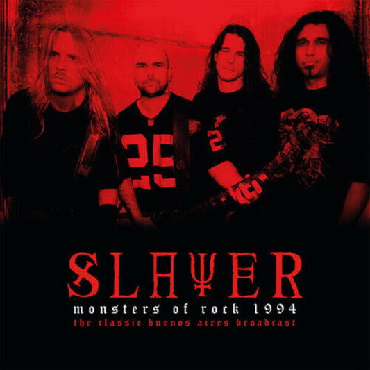 Slayer – Monsters Of Rock 1994 - The Classic Buenos Aires Broadcast (LIMITED UK VINYL IMPORT) - 2LP